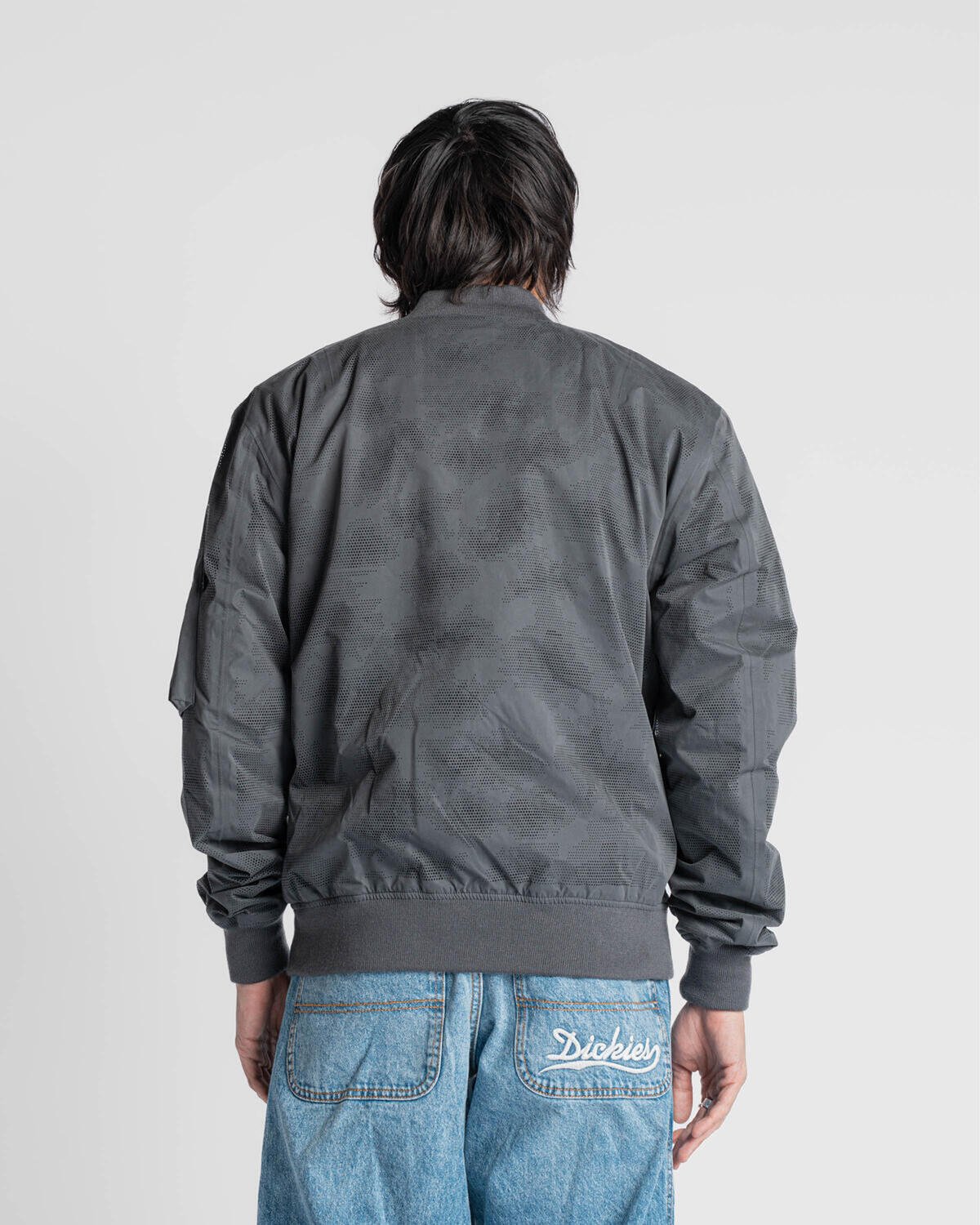 ARTIFICIAL GRAIN FLIGHT BLOUSON チャコールL Alpha Industries L-2B Laser Cut Flight Jacket II | 756120